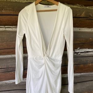 Fashion Nova white tight dress!